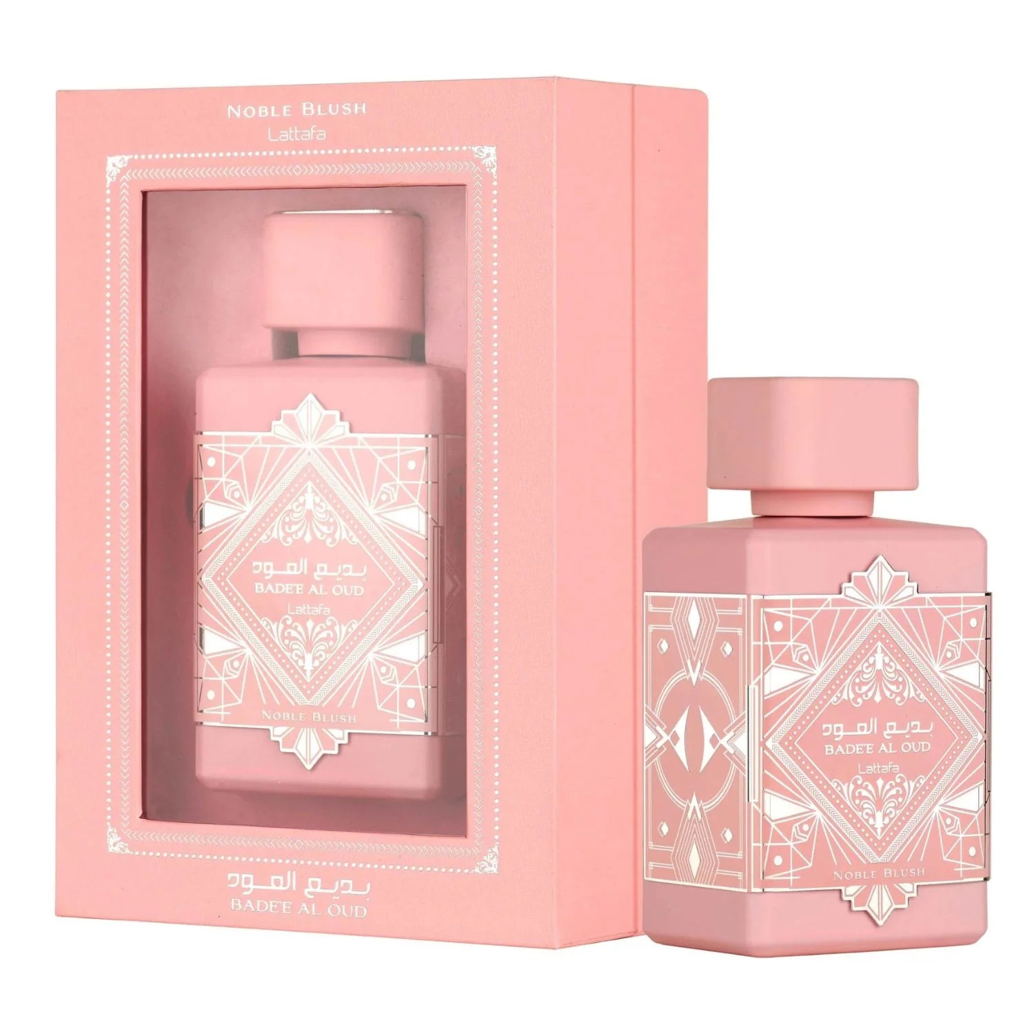 Lattafa Badee Al Oud Noble Blush 100ml EDP – Parfum Dulce Floral Unisex, Elegant și Persistent