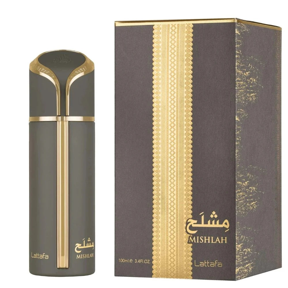 Lattafa Mishlah 100ml EDP – Parfum Bărbați Intens, Lemnos Oriental, Persistent