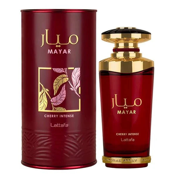 Lattafa Mayar Cherry Intense 100ml EDP – Parfum Femei Dulce Fructat, Cireșe și Vanilie, Persistent