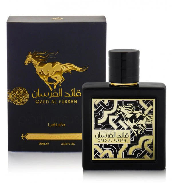 Lattafa Qaed Al Fursan 100ml EDP – Parfum Bărbați Ananas și Note Orientale, Exotic și Persistent