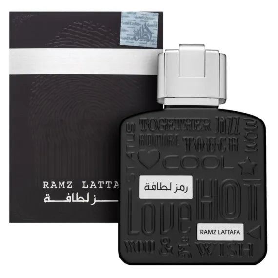 Lattafa Ramz Silver 100ml EDP – Parfum Bărbați Dulce Aromatic, Inspirat de Ultra Male, Persistent