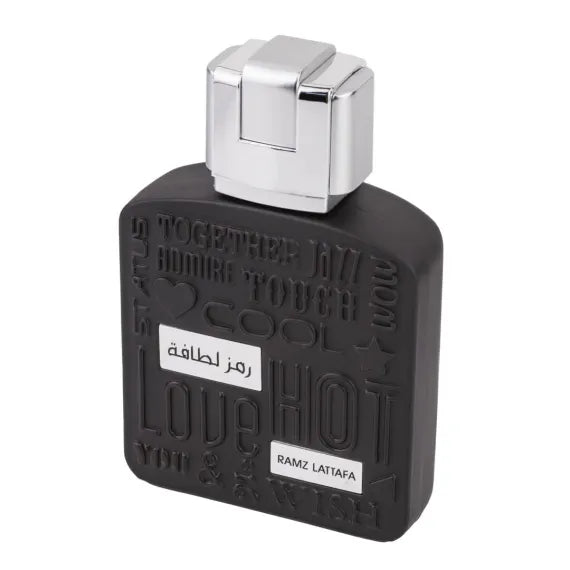 Lattafa Ramz Silver 100ml EDP – Parfum Bărbați Dulce Aromatic, Inspirat de Ultra Male, Persistent