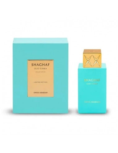 Swiss Arabian Oud Tonka 75ml EDP – Parfum Dulce Oriental Unisex, Tonka și Vanilie, Persistent